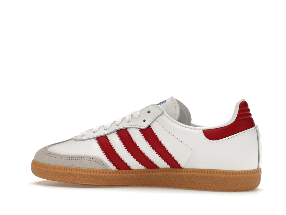 adidas Samba OG White Burgundy Gum