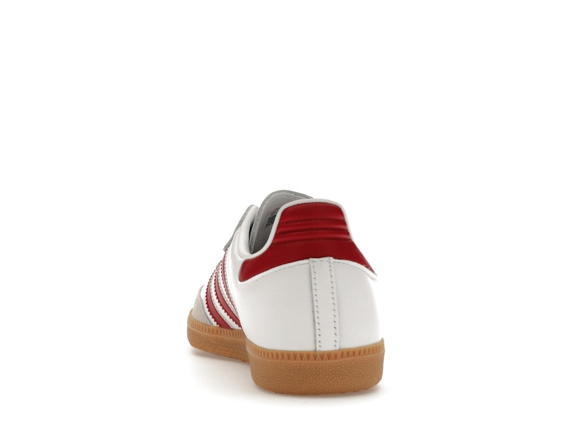 adidas Samba OG White Burgundy Gum