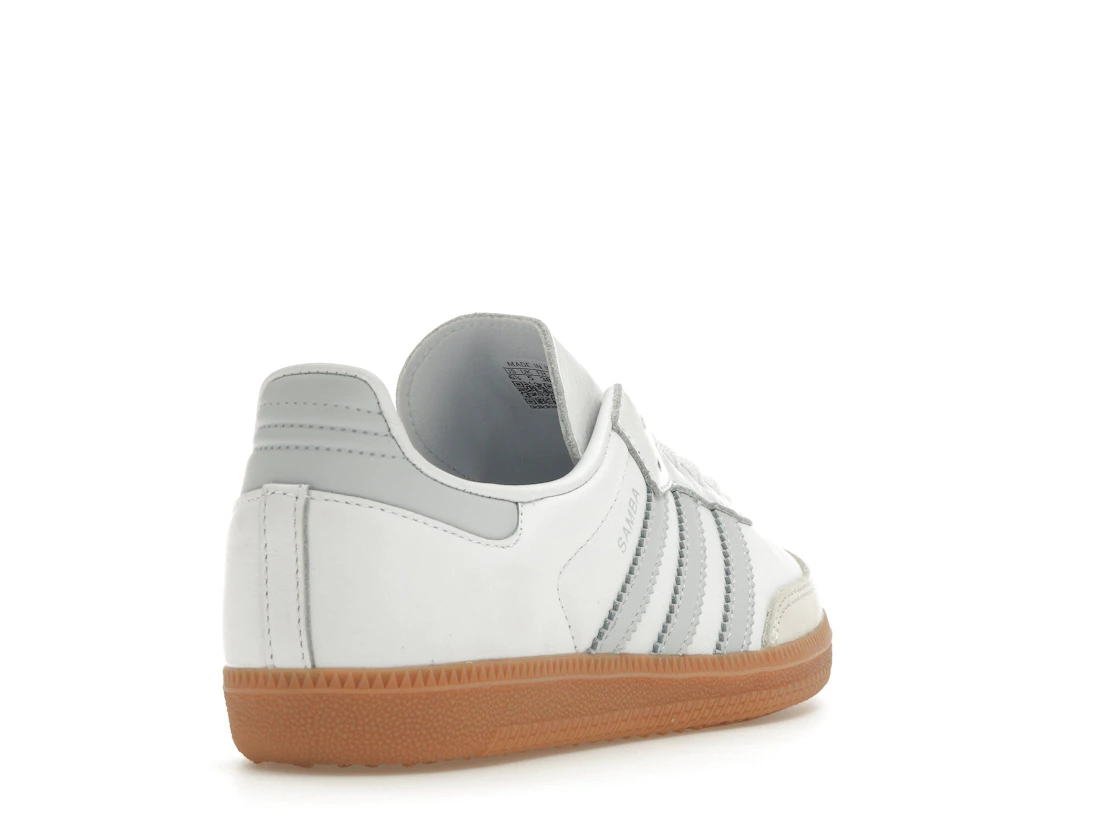 adidas Samba OG White Halo Blue Gum (Women's)