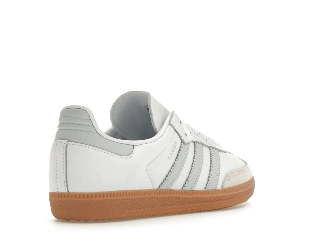 adidas Samba OG White Halo Blue Gum (Women's)