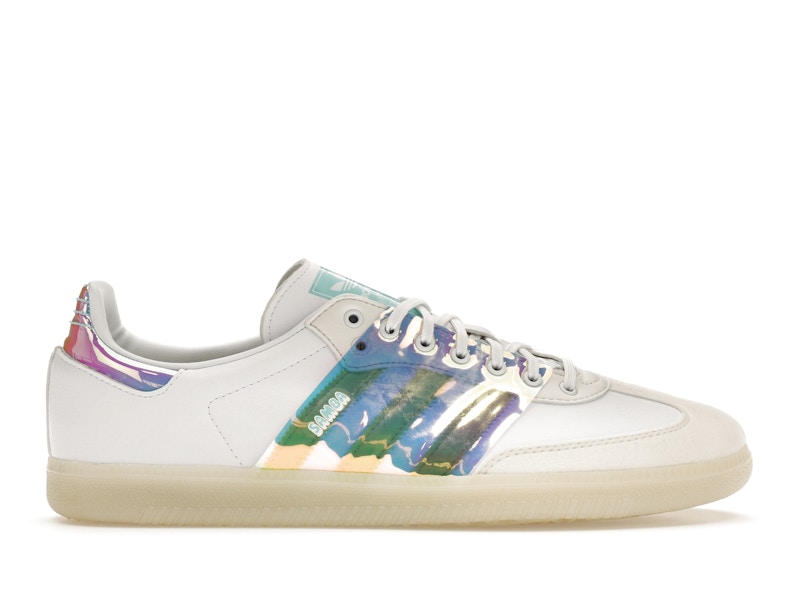 White store iridescent adidas