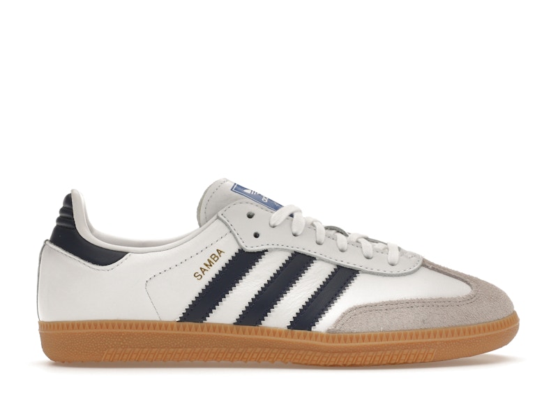 adidas Samba OG White Night Indigo Gum Kids IE1329 US
