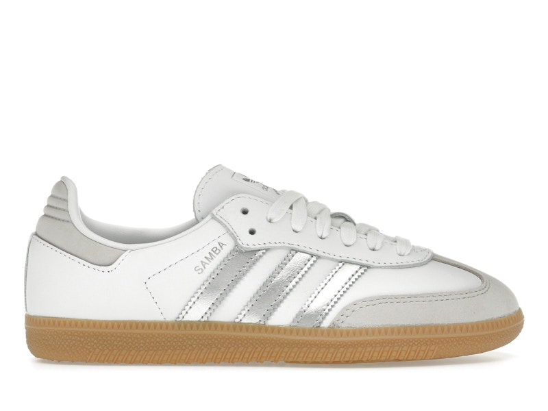 【予約】 Silver White OG Samba adidas Metallic (Women's Grey ぬいぐるみ