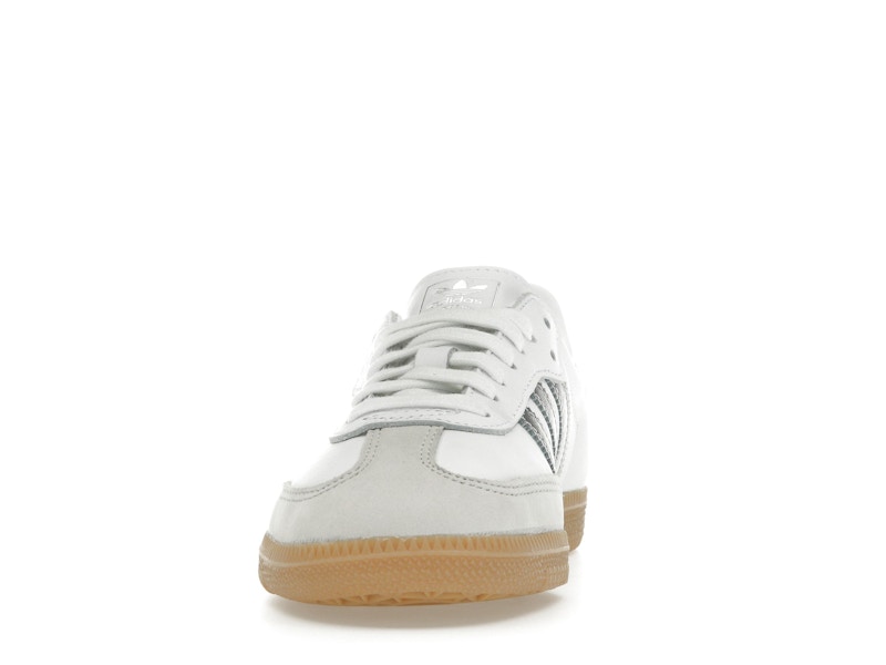 adidas Samba OG White Silver Metallic Grey (Women's)