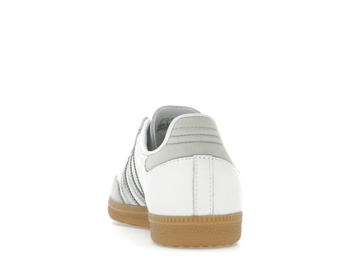 adidas Samba OG White Silver Metallic Grey (Women's)