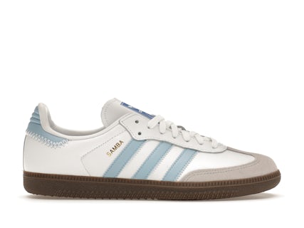 adidas Samba OG Blanco Azul Cielo Hombre JI2003 MX