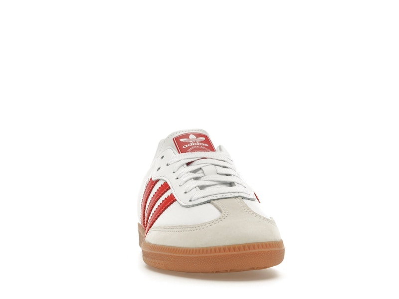 adidas Samba OG White Solar Red Gum (Women's)