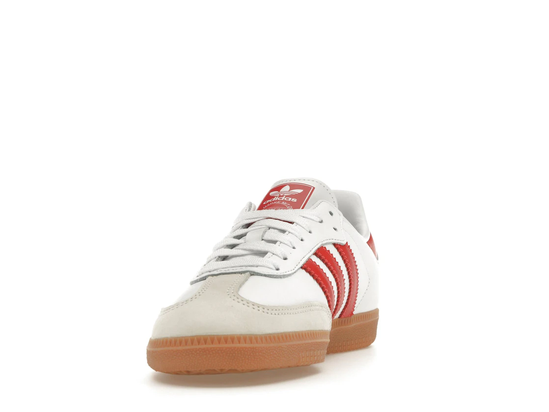adidas Samba OG White Solar Red Gum (Women's)