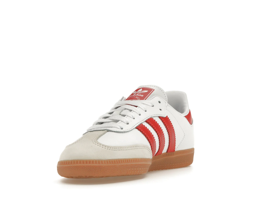 adidas Samba OG White Solar Red Gum (Women's)
