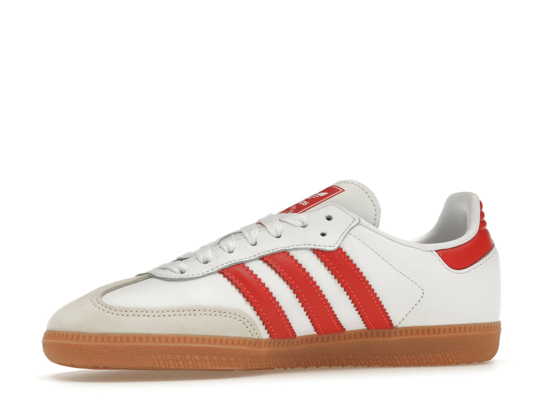 adidas Samba OG White Solar Red Gum (Women's)
