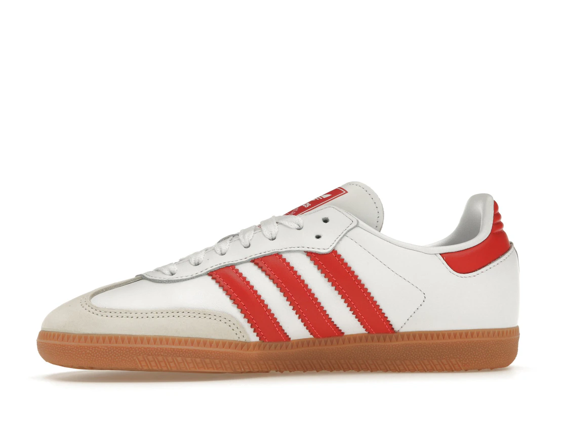 adidas Samba OG White Solar Red Gum (Women's)