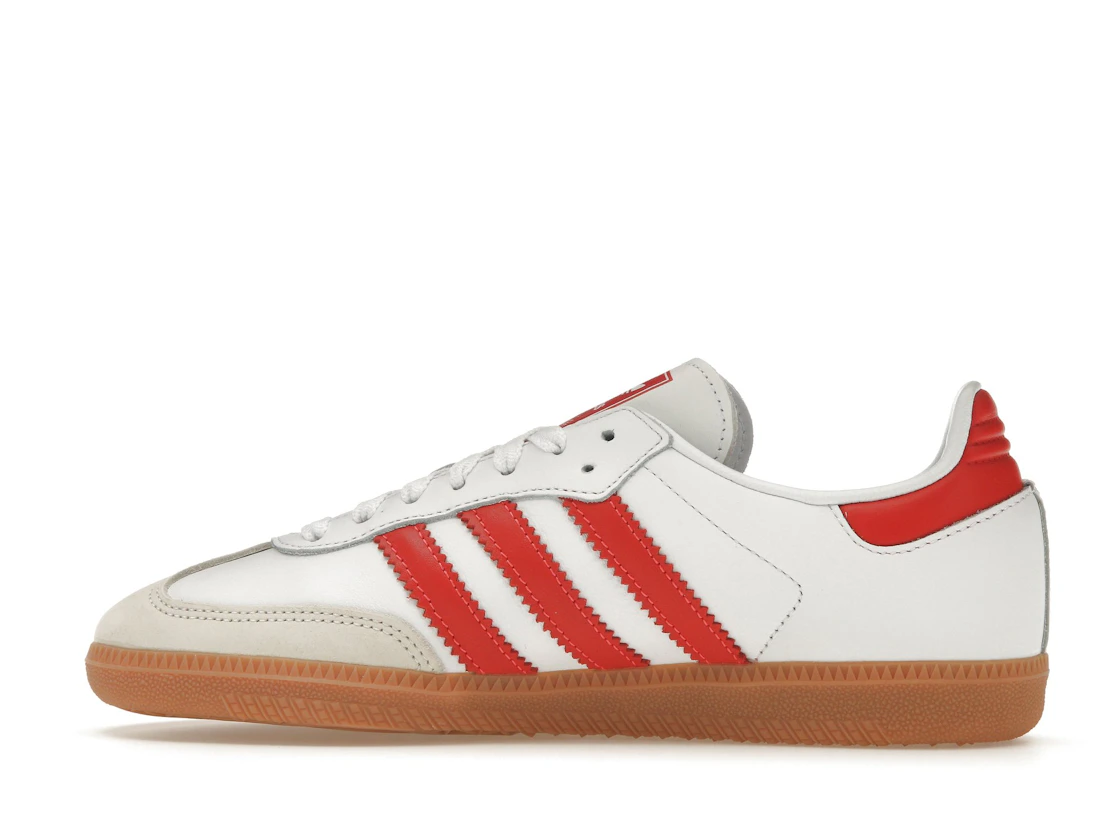 adidas Samba OG White Solar Red Gum (Women's)