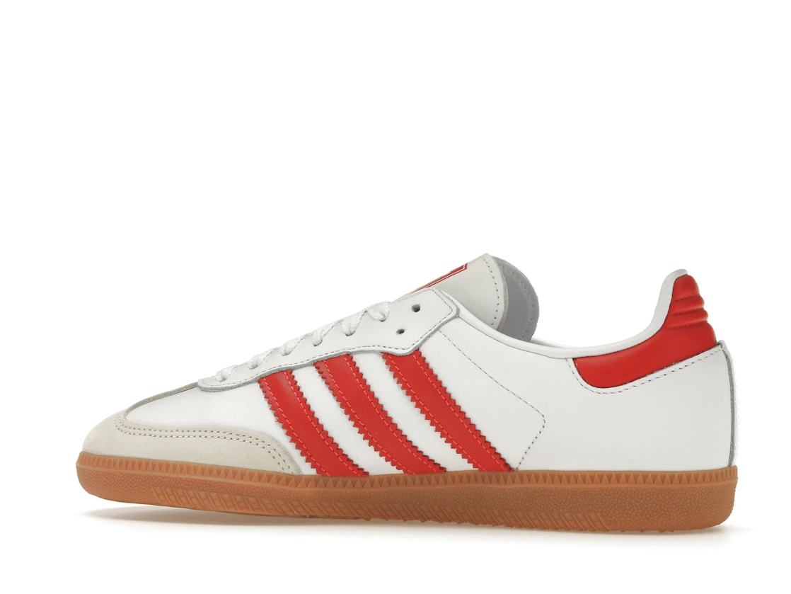adidas Samba OG White Solar Red Gum (Women's)