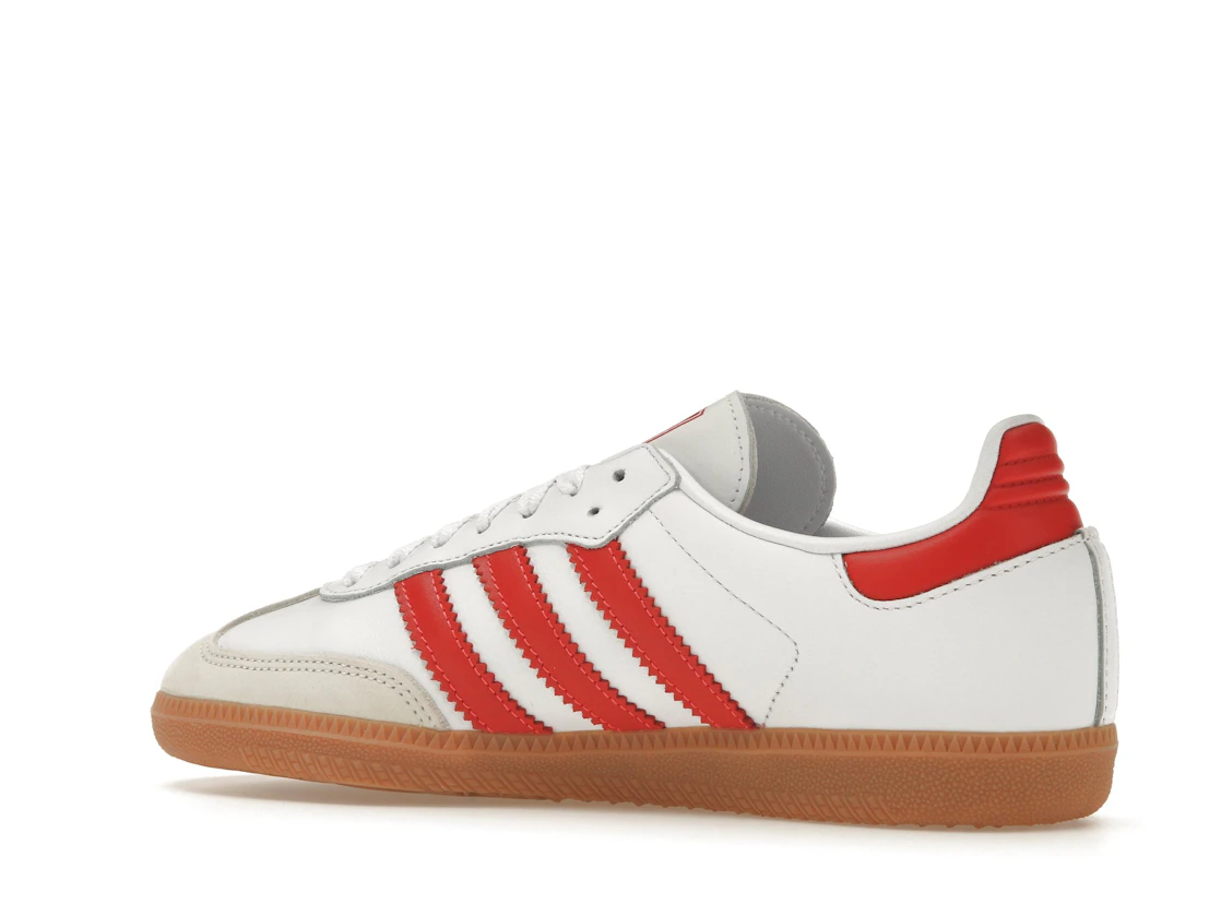adidas Samba OG White Solar Red Gum (Women's)