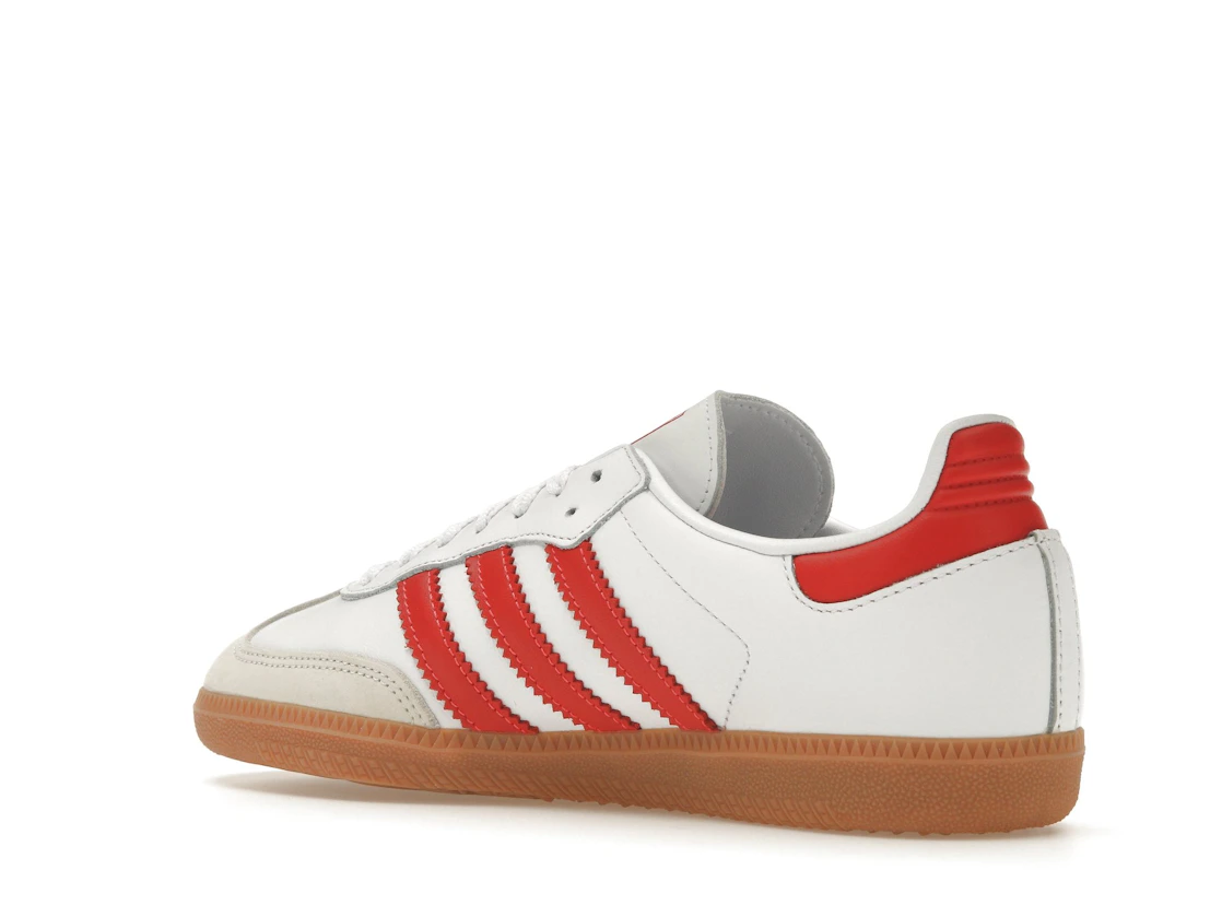 adidas Samba OG White Solar Red Gum (Women's)