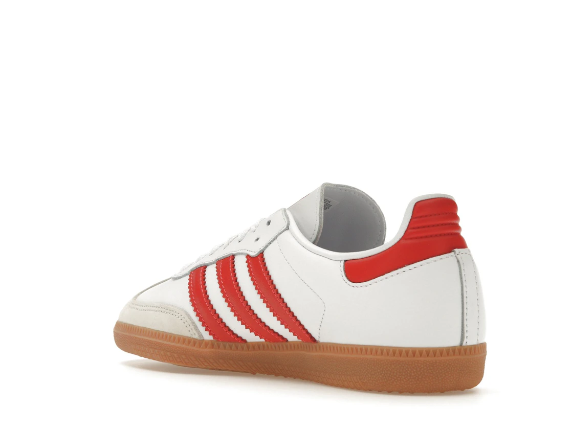 adidas Samba OG White Solar Red Gum (Women's)