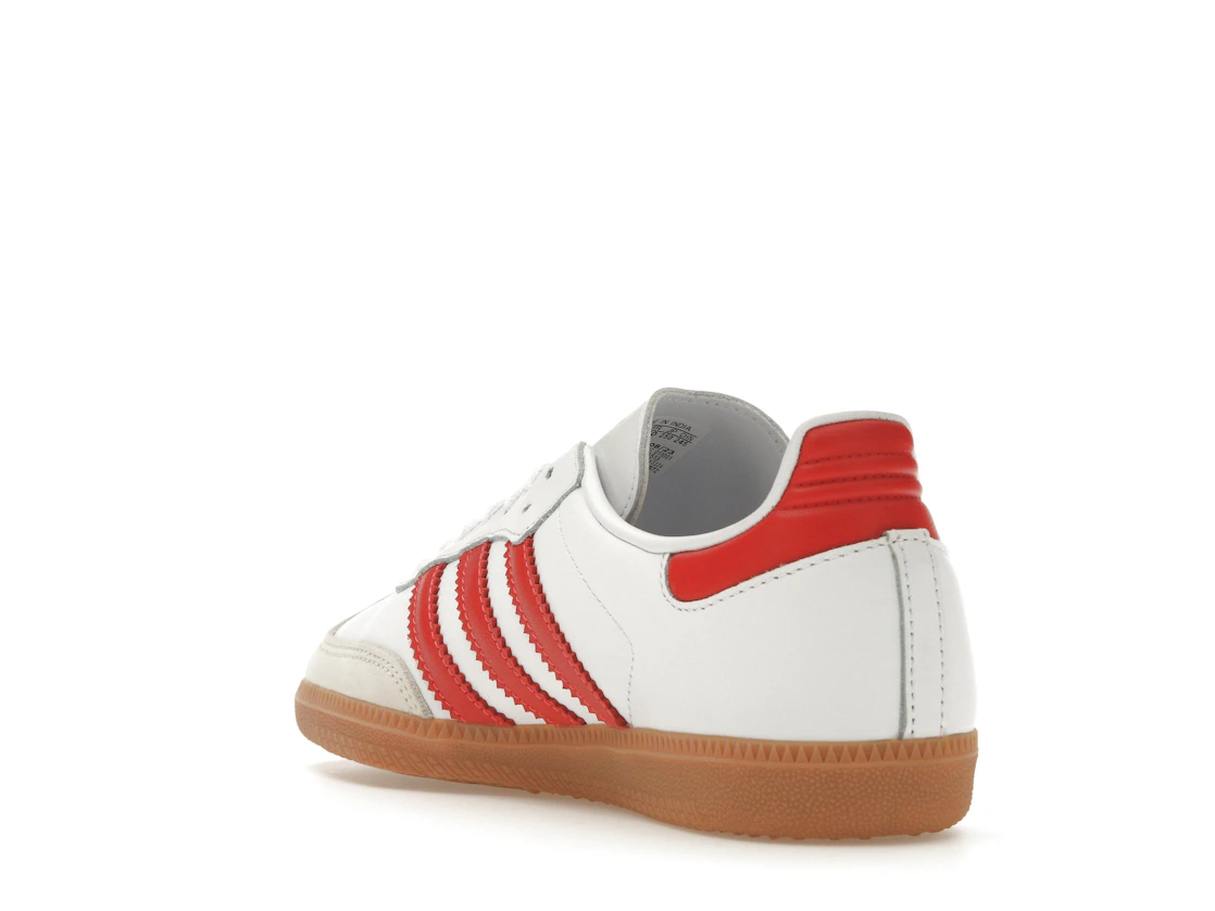 adidas Samba OG White Solar Red Gum (Women's)