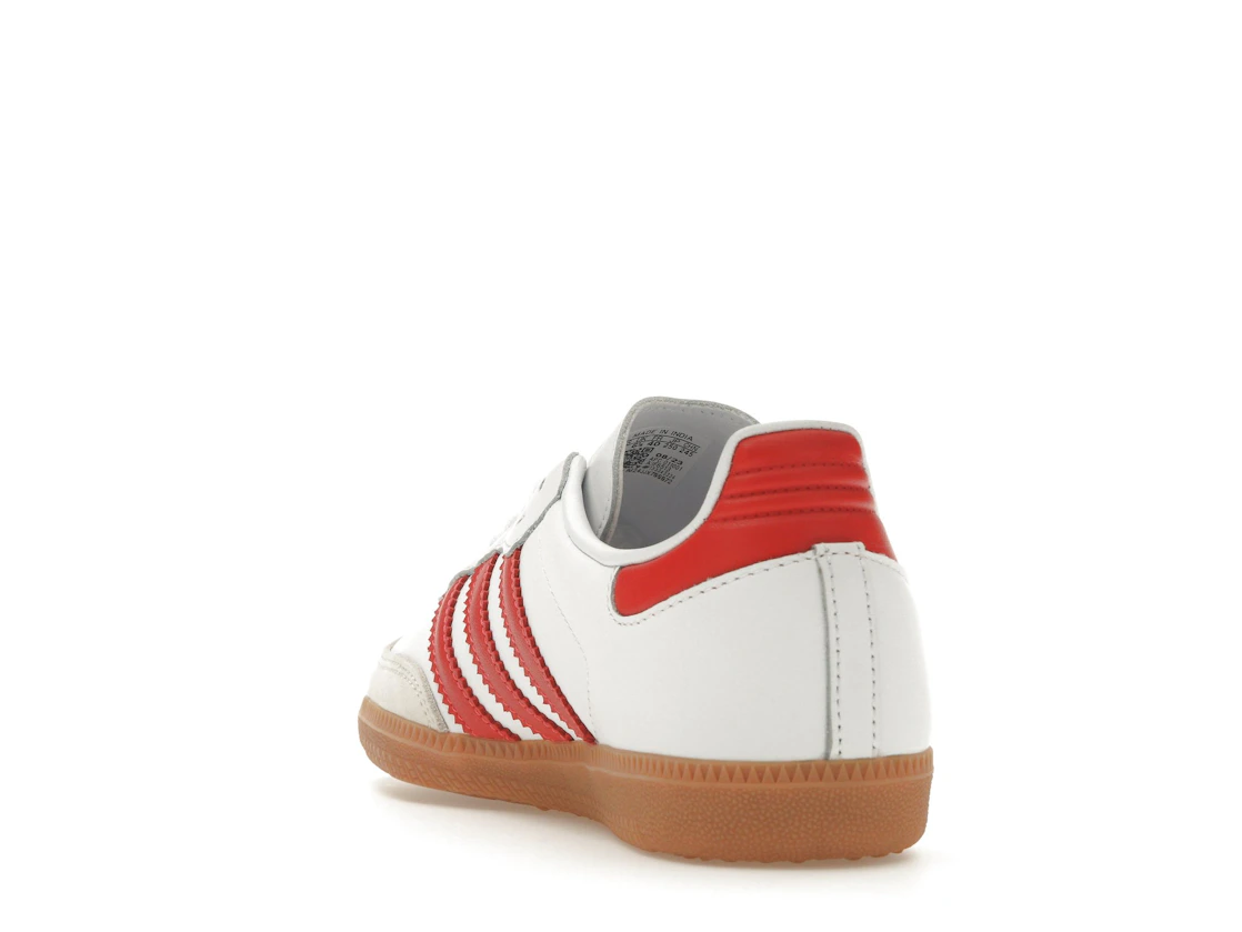 adidas Samba OG White Solar Red Gum (Women's)
