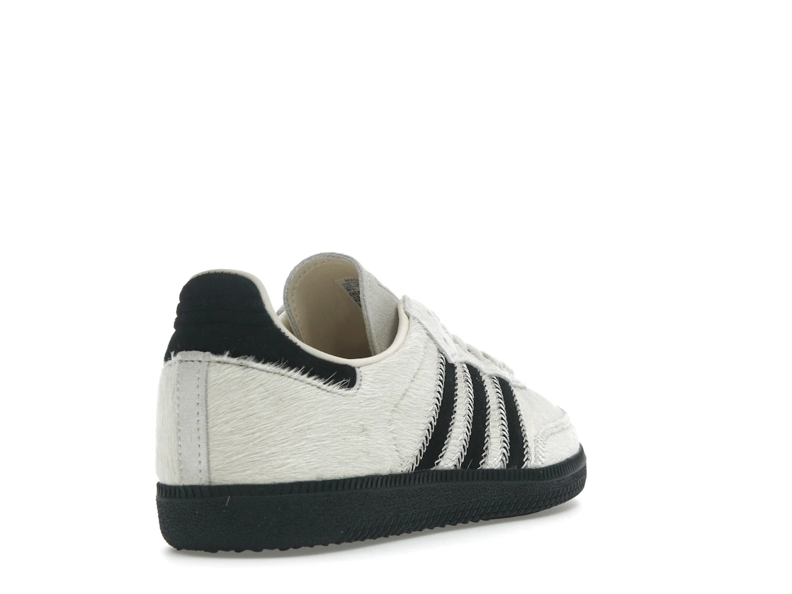 adidas Samba OG Wonder White Black Pony (Women's)
