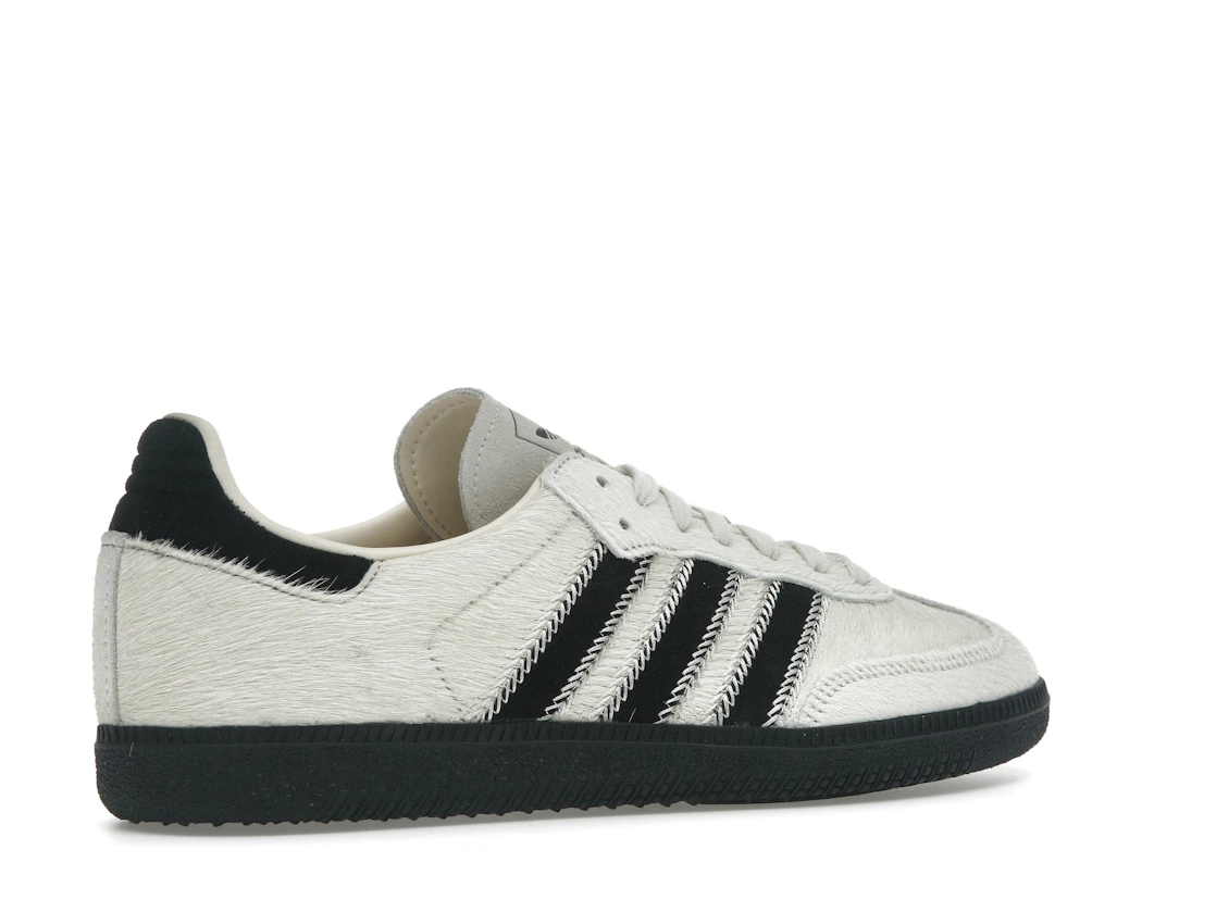 adidas Samba OG Wonder White Black Pony (Women's)