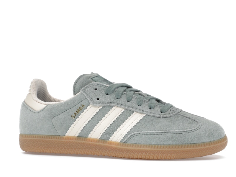 adidas Samba Silver Green Wonder White