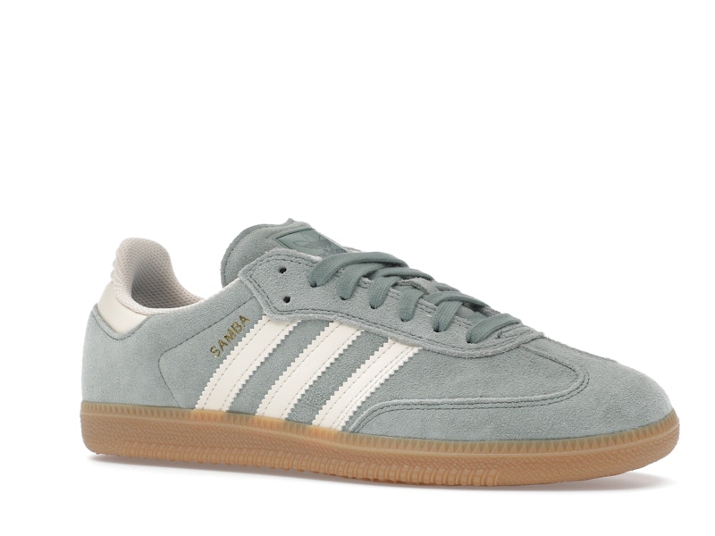 adidas Samba Silver Green Wonder White