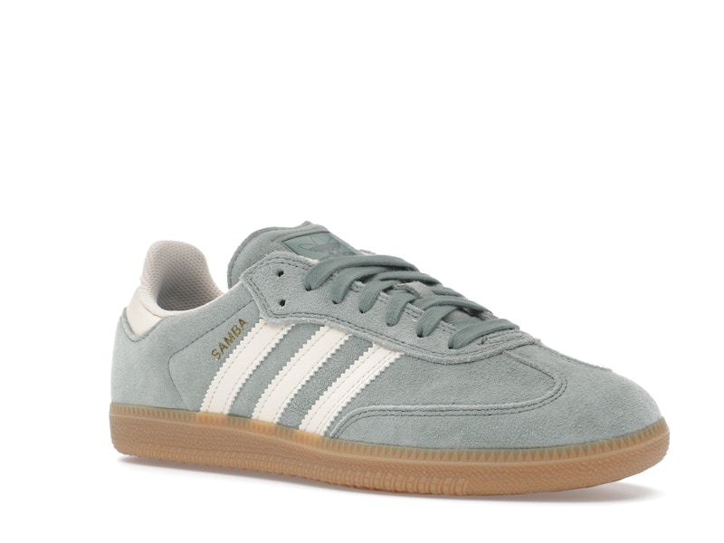adidas Samba Silver Green Wonder White