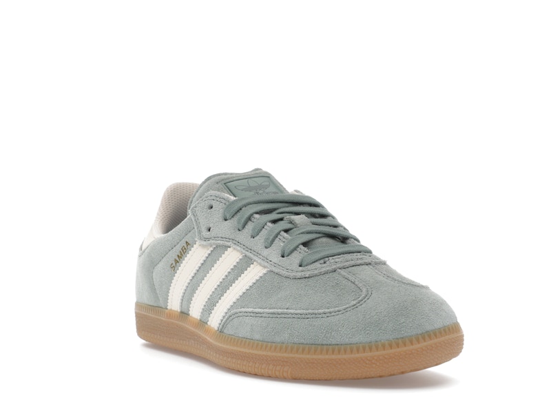 adidas Samba Silver Green Wonder White