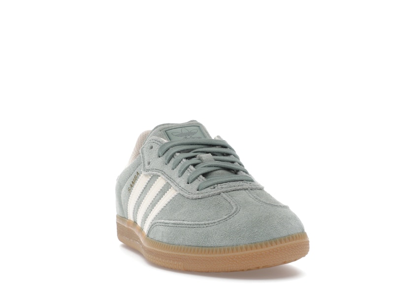 adidas Samba Silver Green Wonder White