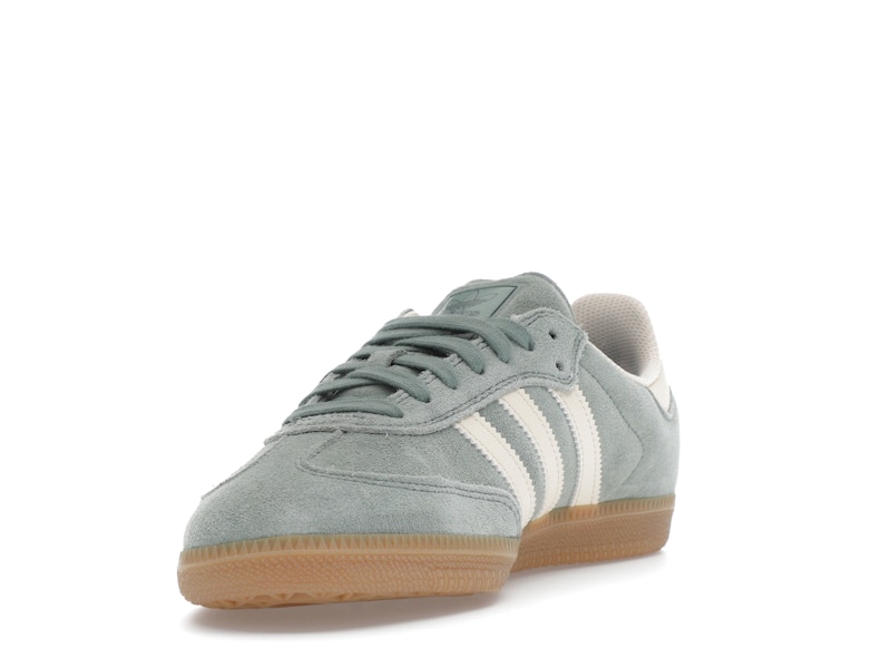 adidas Samba Silver Green Wonder White
