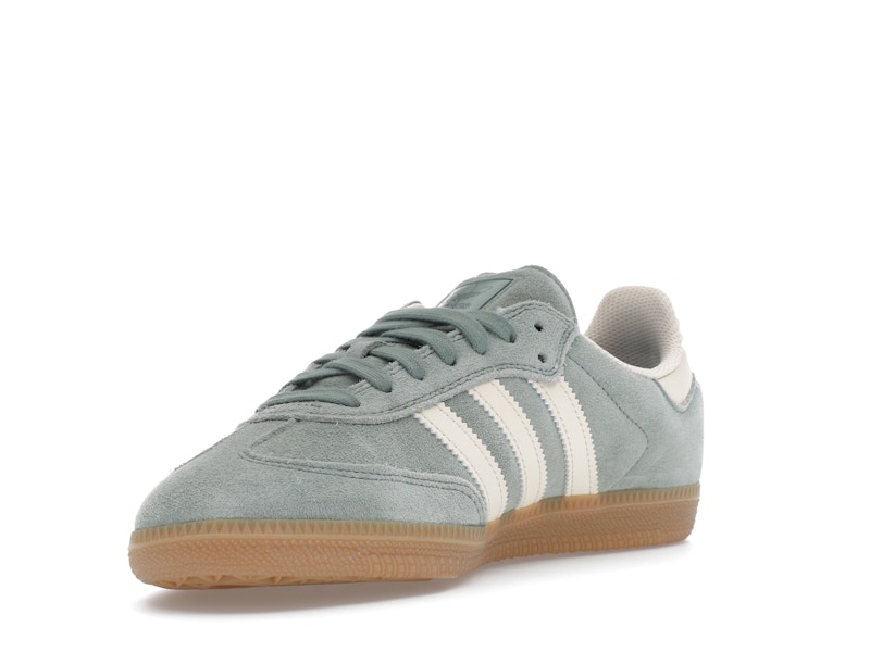 adidas Samba Silver Green Wonder White