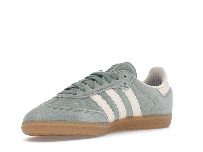adidas Samba Silver Green Wonder White