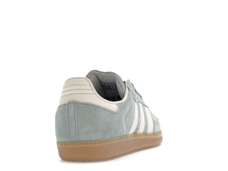 adidas Samba Silver Green Wonder White