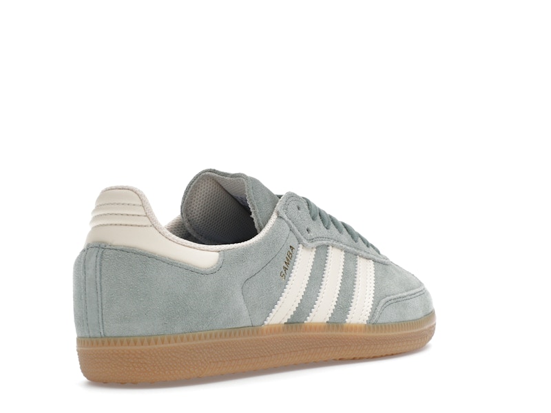 adidas Samba Silver Green Wonder White