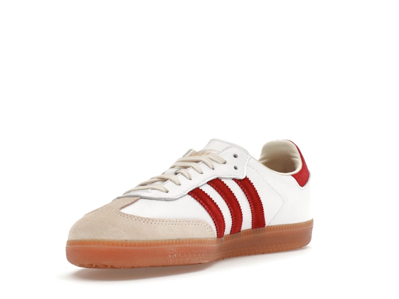 adidas Samba Sporty & Rich White Collegiate Burgundy