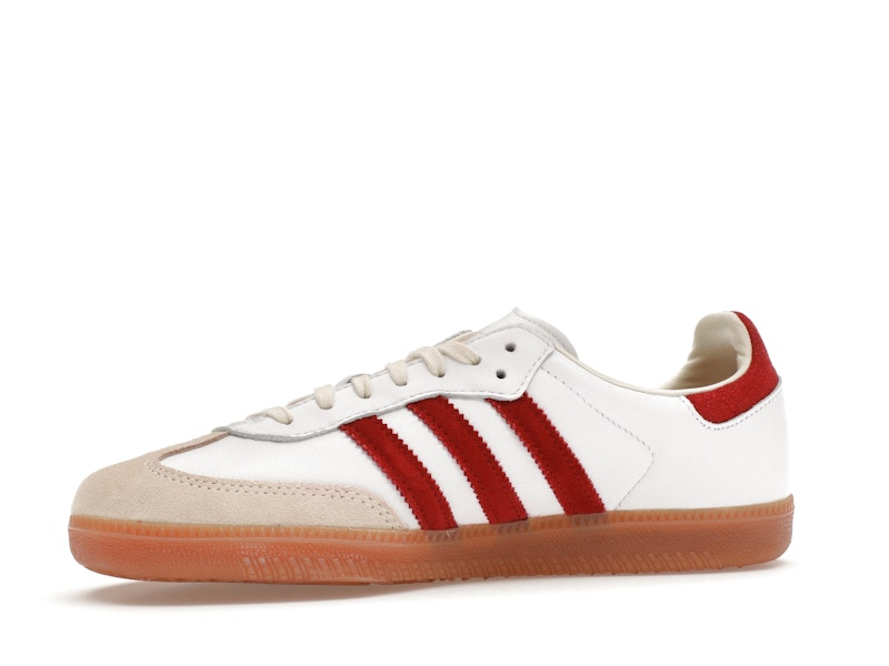 adidas Samba Sporty & Rich White Collegiate Burgundy