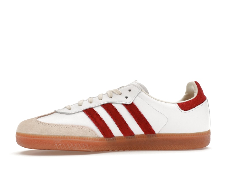 adidas Samba Sporty & Rich White Collegiate Burgundy