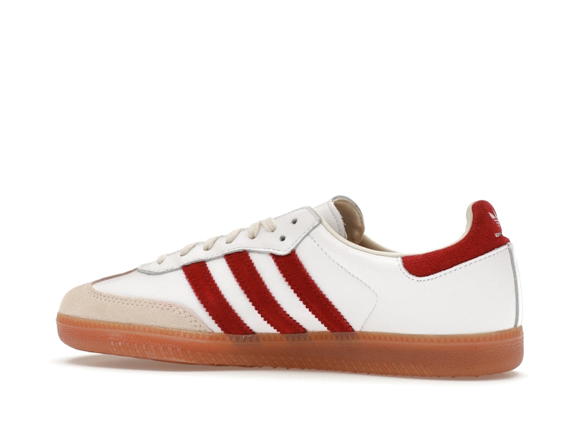 adidas Samba Sporty & Rich White Collegiate Burgundy