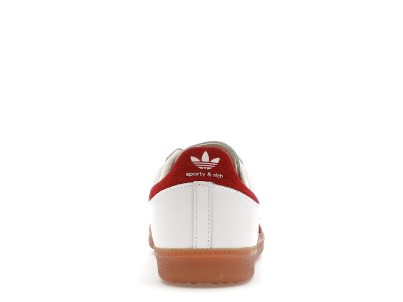 adidas Samba Sporty & Rich White Collegiate Burgundy