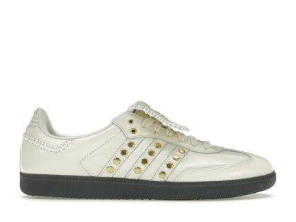 adidas Samba Wales Bonner Studded Pack Cream White Men's - IG4304 - US adidas Samba Wales Bonner Studded Pack Cream White Men's - IG4304 - US