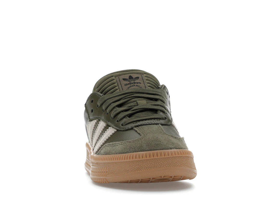 adidas Samba XLG Olive Strata Wonder Beige Gold Metallic