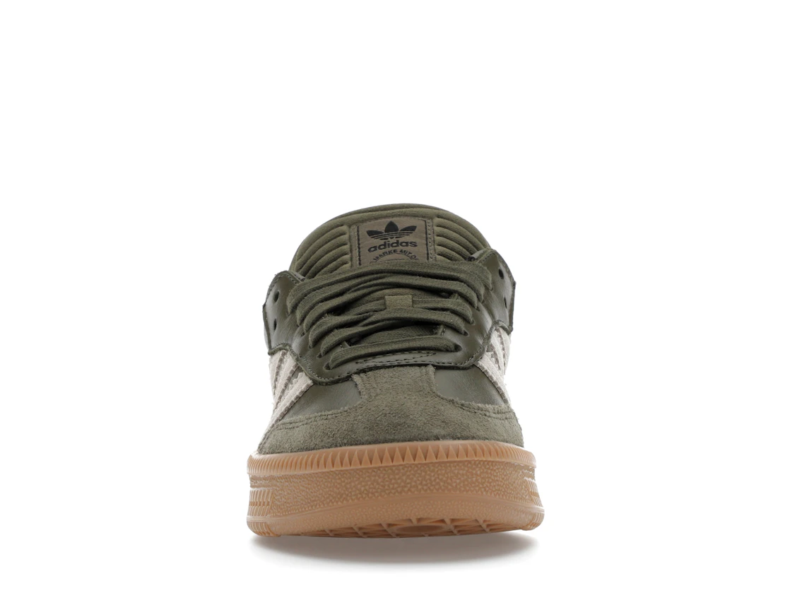 adidas Samba XLG Olive Strata Wonder Beige Gold Metallic