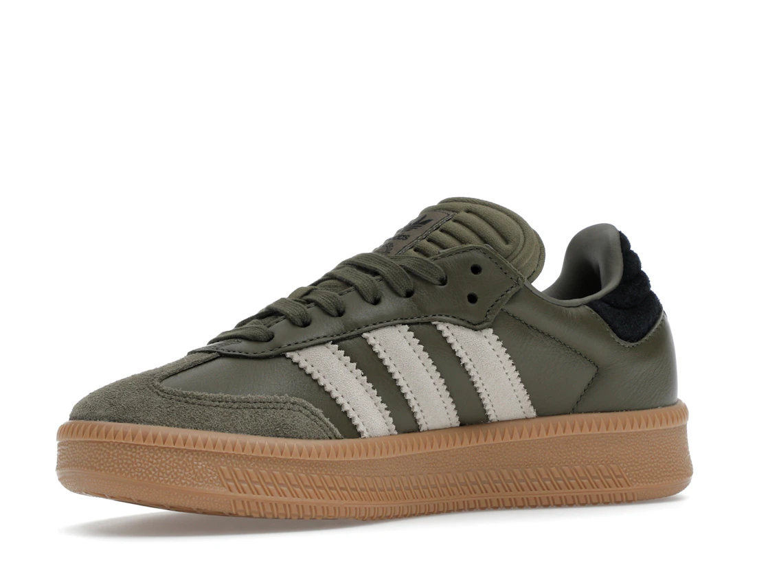adidas Samba XLG Olive Strata Wonder Beige Gold Metallic