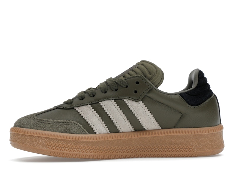 adidas Samba XLG Olive Strata Wonder Beige Gold Metallic