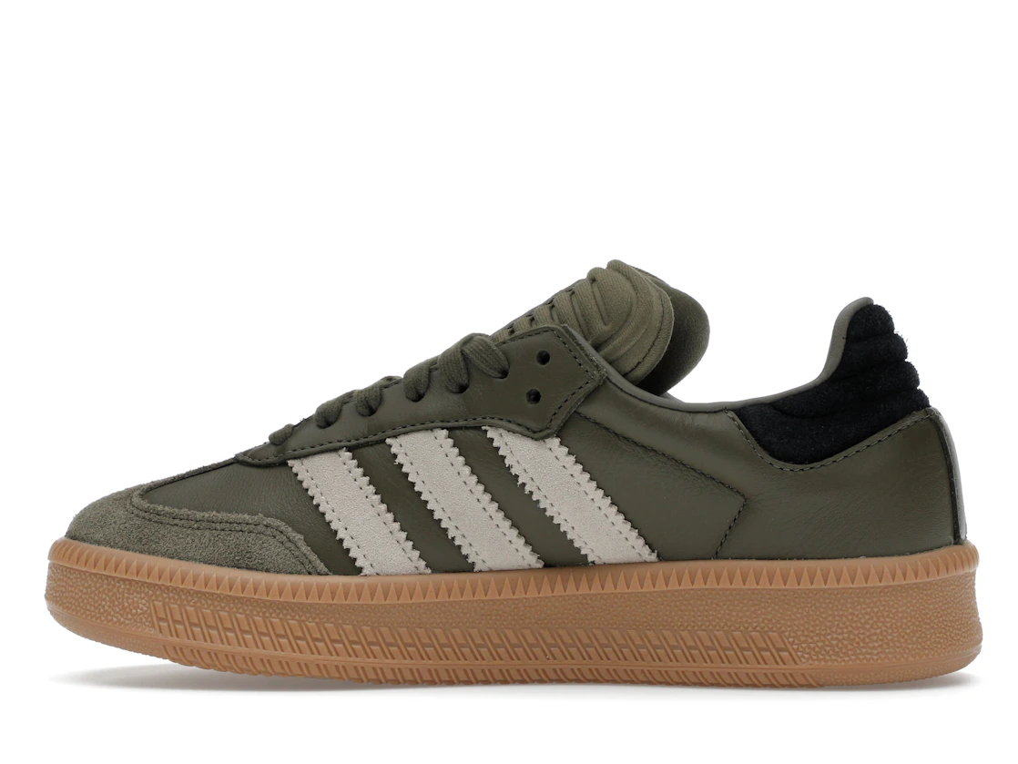 adidas Samba XLG Olive Strata Wonder Beige Gold Metallic