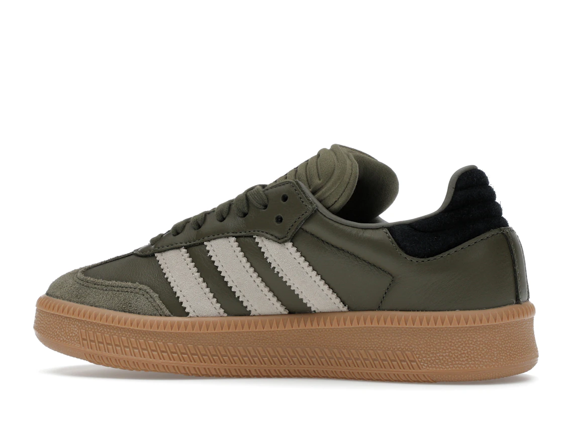adidas Samba XLG Olive Strata Wonder Beige Gold Metallic