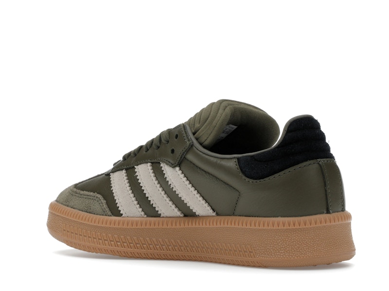 adidas Samba XLG Olive Strata Wonder Beige Gold Metallic