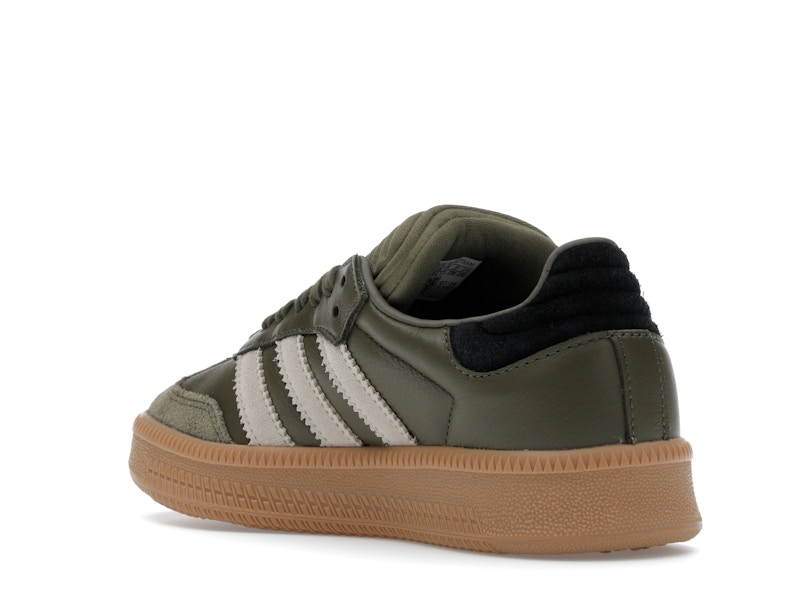 adidas Samba XLG Olive Strata Wonder Beige Gold Metallic