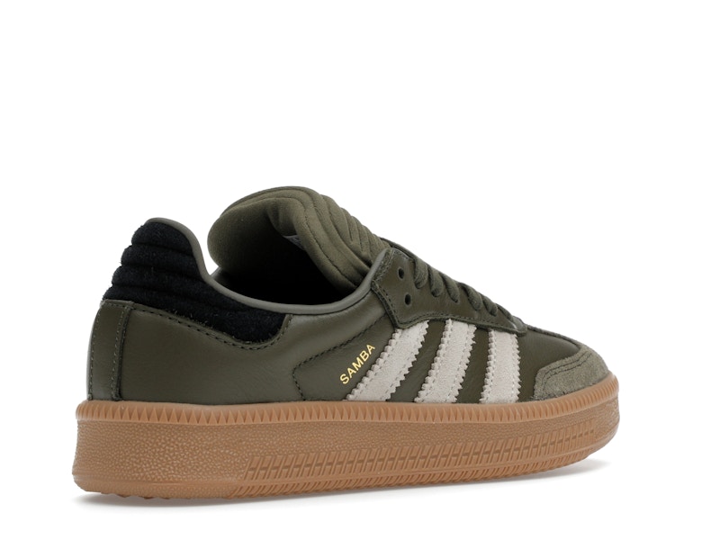 adidas Samba XLG Olive Strata Wonder Beige Gold Metallic