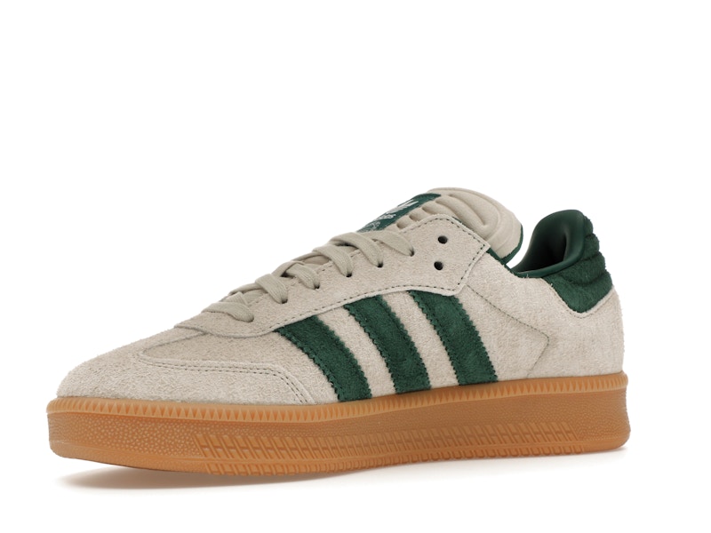adidas Samba XLG Putty Grey Collegiate Green